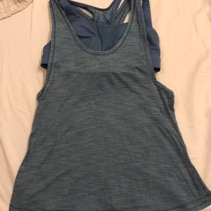 Lululemon tank with bra attached